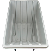 Tilt Truck, Polyethylene, 1.1 cu. yd., 1250 lbs. Load Capacity OSI Industrial Sales