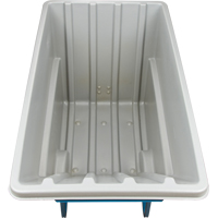 Tilt Truck, Polyethylene, 1.1 cu. yd., 2000 lbs. Load Capacity OSI Industrial Sales