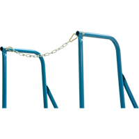 Escabeau roulant avec rails pour acc&egrave;s &agrave; une remorque, 4 marches, Largeur de la marche 22", Hauteur de la plateforme 37", Acier OSI Industrial Sales