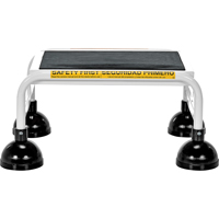 Stop-Step Ladders, 1 Steps, 16" Step Width, 9-9/16" Platform Height, Steel OSI Industrial Sales
