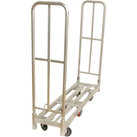 U-Boat Platform Truck, 59-1/2" L x 16" W, 1750 lbs. Capacity, Polyurethane Casters OSI Industrial Sales