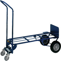 Deluxe Industrial Convertible Hand Truck, Steel, 1000 lbs. Capacity OSI Industrial Sales
