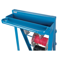 Chariot portatif pour mat&eacute;riaux bobin&eacute;s, Acier, 4 Montants, 24-1/2" la x 49" h x 23" p, Capacit&eacute; de 400 lb OSI Industrial Sales