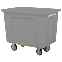Box Truck, Polyethylene, 35" L x 24" W x 30" H, 10 cu. Ft. Volume, 450 lbs. Capacity OSI Industrial Sales