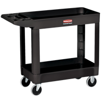 Heavy-Duty Utility Cart - 4520-89, 2 Tiers, 25-7/8" x 33-1/4" x 45-1/4", 500 lbs. Capacity OSI Industrial Sales