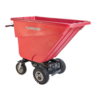 Motorized Tilt Truck, 13,5 pi³ Capacity, 45" H x 26-1/2" W x 68" D OSI Industrial Sales