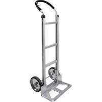Knocked Down Hand Truck, Continuous Handle, Aluminum, 49-5/8" Height, 500 lbs. Capacity OSI Industrial Sales