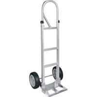 Knocked Down Hand Truck, P-Handle Handle, Aluminum, 52-1/8" Height, 500 lbs. Capacity OSI Industrial Sales