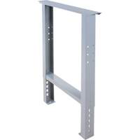 Pattes d'&eacute;tabli pour service industriel, Acier, 24" p x 34" h, Simple OSI Industrial Sales
