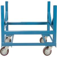 Pipe & Bar Cradle Truck, 24" L x 24" W x 34" H, 2500 lbs. Capacity, Polyurethane Wheels OSI Industrial Sales