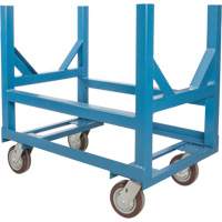 Pipe & Bar Cradle Truck, 24" L x 24" W x 34" H, 2500 lbs. Capacity, Polyurethane Wheels OSI Industrial Sales