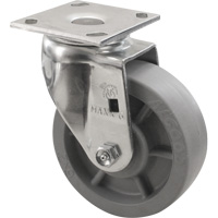 Emaxx Caster, Swivel, 4" (101.6 mm), Envirothane, 1000 lbs. (453.6 kg.) OSI Industrial Sales