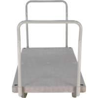 Heavy Duty Plastic Platform Truck, 60" L x 30" W, 3000 lbs. Cap., Polyurethane Wheels OSI Industrial Sales