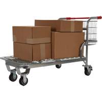 Chariot en treillis emboîtable, Acier, 28-3/4" x 37-1/16" x 59-5/8", Capacit&eacute; 275 lb OSI Industrial Sales