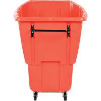 Tilt Truck, Polyethylene, 0.5 cu. yd., 450 lbs. Load Capacity OSI Industrial Sales