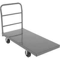 Platform Truck, 48" L x 24" W, 2000 lbs. Capacity, Rubber Casters OSI Industrial Sales