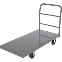 Platform Truck, 48" L x 24" W, 2000 lbs. Capacity, Rubber Casters OSI Industrial Sales