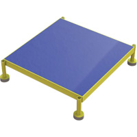 Plateforme de travail en une &eacute;tape &agrave; hauteur r&eacute;glable, 24" la x 24" pr, Capacit&eacute; de 800 lb, Enti&egrave;rement soud&eacute; OSI Industrial Sales
