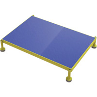 Plateforme de travail en une &eacute;tape &agrave; hauteur r&eacute;glable, 24" la x 36" pr, Capacit&eacute; de 800 lb, Enti&egrave;rement soud&eacute; OSI Industrial Sales