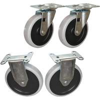 Ensemble de roulettes pour chariot &agrave; tablettes OSI Industrial Sales