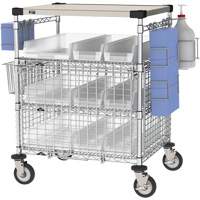 PPE Check-In Station, Stainless Steel, 43" x 40" x 24", 900 lbs. Capacity OSI Industrial Sales