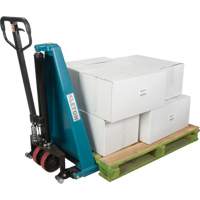 Manual Scissor Skid Lift, 45-1/4" L x 20-1/4" W, Steel, 3300 lbs. Capacity OSI Industrial Sales