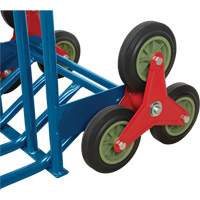 Stair Climbing Hand Truck, Steel Frame, 23-3/4" W x 45-5/8" H, 300 lbs. Capacity OSI Industrial Sales