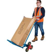 Stair Climbing Hand Truck, Steel Frame, 23-3/4" W x 45-5/8" H, 300 lbs. Capacity OSI Industrial Sales