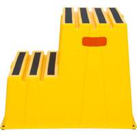 Escabeau industriel, 2 marches, 26" x 22-7/16" x Hauteur 19-11/16" OSI Industrial Sales
