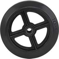 Roue en caoutchouc moul&eacute;, 10" (254 mm) dia. x 2" (50,8 mm) la, Capacit&eacute; de 948 lb (430 kg) OSI Industrial Sales