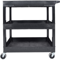 Tub Cart, 3 Tiers, 35-1/4" x 36-1/4" x 18", 300 lbs. Capacity OSI Industrial Sales