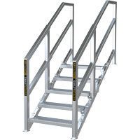 3-5 Step Telescopic Aluminum Smart Stairs OSI Industrial Sales