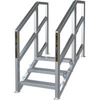 3-5 Step Telescopic Aluminum Smart Stairs OSI Industrial Sales