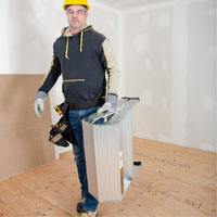 Poste de travail chevalet de sciage portatif, Cadre Aluminium, 12-1/4" p x 24" h OSI Industrial Sales