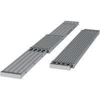 Telescoping Work Plank, 108" W x 12" D, 250 lbs. Capacity, Knocked Down OSI Industrial Sales
