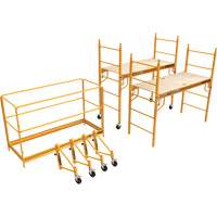 Complete 12' Drywall Baker Scaffold Tower Set, 58-1/2" D x 183" H OSI Industrial Sales