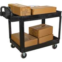 Chariot utilitaire, 2 tiers, 25-5/8" x 33-1/2" x 43-3/4", Capacit&eacute; 550 lb OSI Industrial Sales