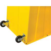 Escabeau industriel, 4 marches, 44" x 22-1/4" x Hauteur 65-1/8" OSI Industrial Sales