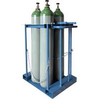 Support de rangement pour 4 cylindres pour chariot &eacute;l&eacute;vateur OSI Industrial Sales