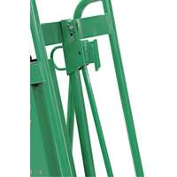 Powered Drum Hand Truck with Pneumatic Wheels OSI Industrial Sales