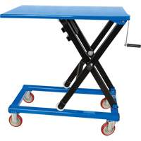 Manual Scissor Lift Table, 37-3/8" L x 23-5/8" W, Steel, 660 lbs. Capacity OSI Industrial Sales