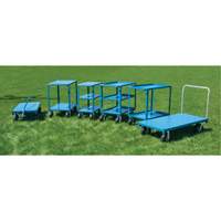 Heavy-Duty Platform Truck, 48" L x 24" W, 1200 lbs. Capacity, Flat Free Casters OSI Industrial Sales
