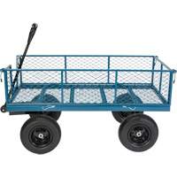 Wagon with Drop Sides, 24" W x 48" L, 800 lbs. Capacity OSI Industrial Sales