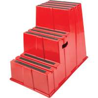 Escabeau industriel, 3 marches, 34-13/16" x 22-7/16" x Hauteur 28-1/2" OSI Industrial Sales