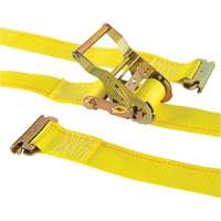 Logistic Strap, Ratchet, 2" W x 12' L, 1000 lbs. (454 kg) WLL OSI Industrial Sales