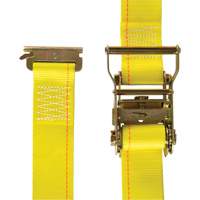 Logistic Strap, Ratchet, 2" W x 12' L, 1000 lbs. (454 kg) WLL OSI Industrial Sales