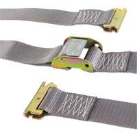 Tendeur d'arrimage utilitaire robuste, Boucle &agrave; came, 2" la x 16' lo, Charge d'utilisation 835 lb (379 kg) OSI Industrial Sales