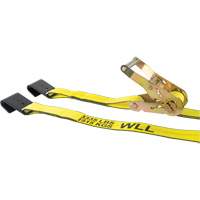 Winch Strap, Flat Hook, 30' W x 2" L, 3335 lbs. (1512 kg) Working Load Limit OSI Industrial Sales