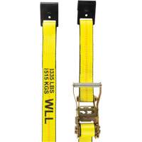 Winch Strap, Flat Hook, 30' W x 2" L, 3335 lbs. (1512 kg) Working Load Limit OSI Industrial Sales