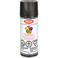 Industrial Acryli-Quik Lacquer, Black, Semi-Flat, 12 oz., Aerosol Can OSI Industrial Sales